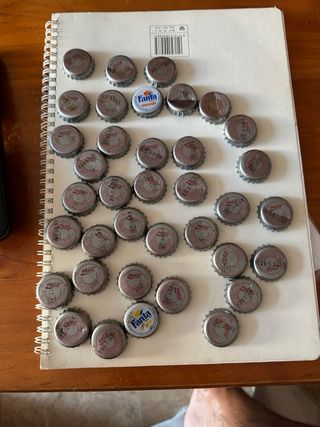 Chapas fútbol: 28 chapas
