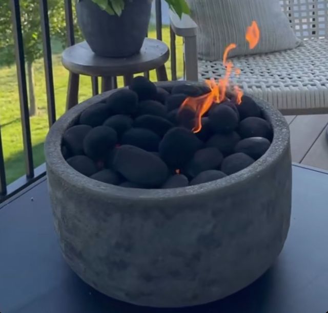 Brasero exterior a medida