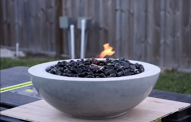 Brasero exterior a medida