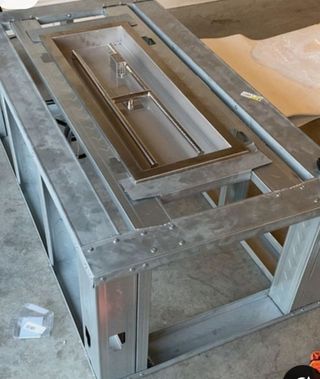 Brasero esterno su misura