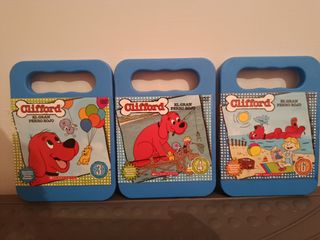 3 DVDs Clifford El Gran Perro Rojo