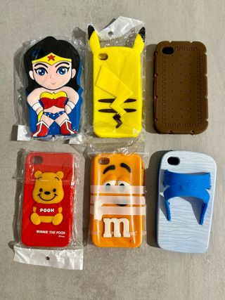 Custodie in silicone 3D per iPhone 4/4s