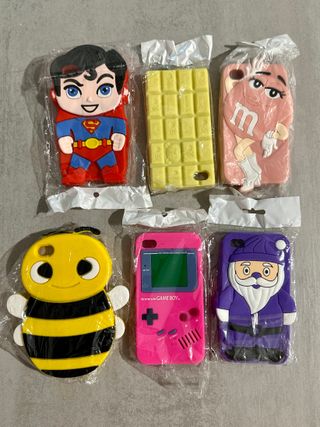 Custodie in silicone 3D per iPhone 4/4s