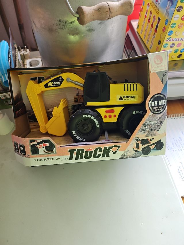 Excavadora de juguete W-688