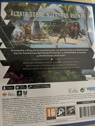 PS5 Horizon Forbidden West