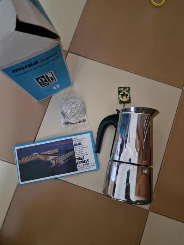 Caffettiera Bialetti Musa Express 6 tazze anni 80