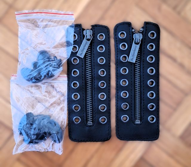 Dr. Martens Jadon: Stivaletti neri con zip lateral