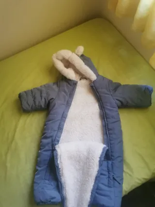 Saco bebé + buzo 3m