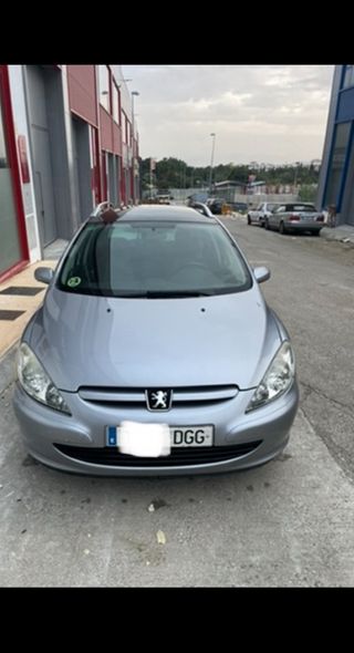 Peugeot 307sw SOLO 106000km pegatina B amarilla