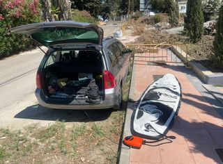 Peugeot 307sw SOLO 106000km pegatina B amarilla