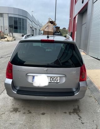 Peugeot 307sw SOLO 106000km pegatina B amarilla