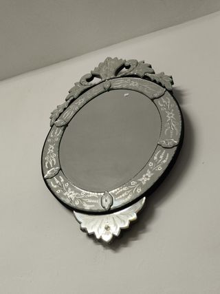 Espejo veneciano ovalado