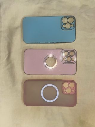 Fundas iPhone 13 Pro Max - 3 unidades