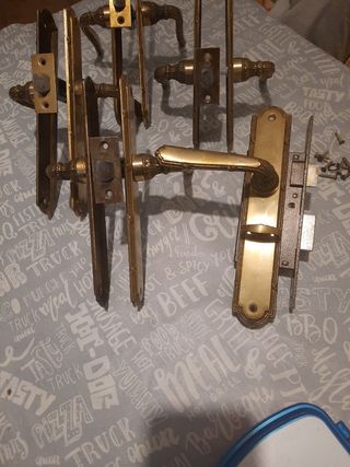 Manillas doradas antiguas (8)