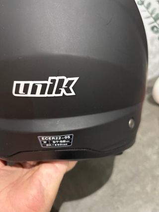 Casco Unik negro talla M