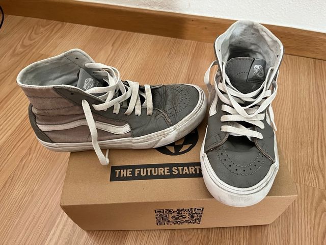 Vans Sk8-Hi Gris - Zapatillas altas.