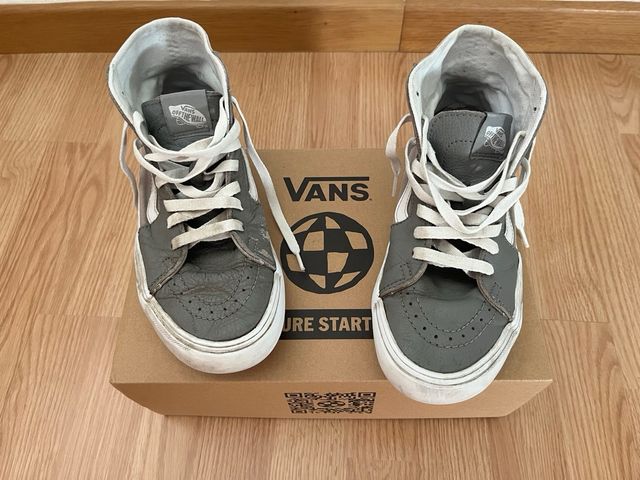Vans Sk8-Hi Gris - Zapatillas altas.