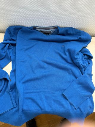 Jersey Tommy Hilfiger azul - Talla L