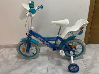 Bicicleta Frozen niña 12" usada