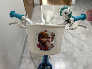 Bicicleta Frozen niña 12" usada