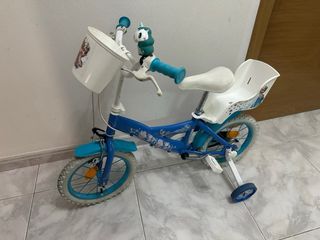 Bicicleta Frozen niña 12" usada