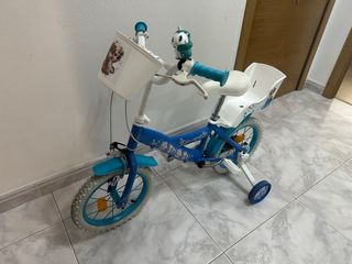 Bicicleta Frozen niña 12" usada