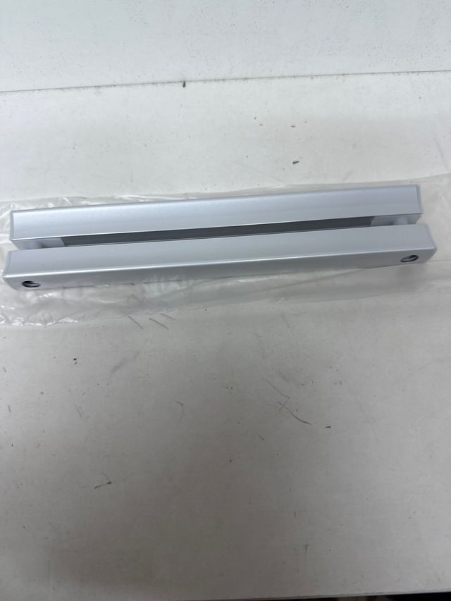 Agarrador puerta ducha metal plateado