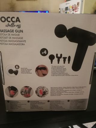 Pistola de masaje
