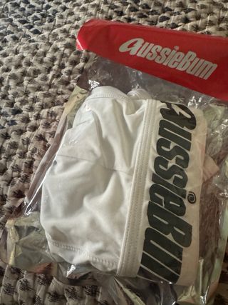 Calzoncillos Aussiebum XL blancos