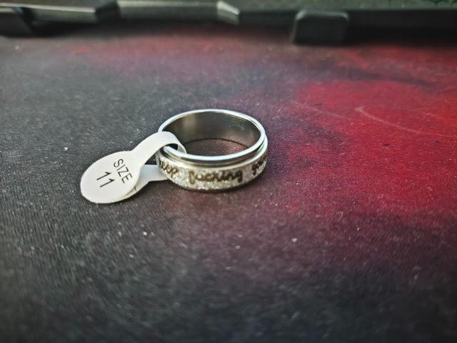 Anillo spinning plata Talla 11