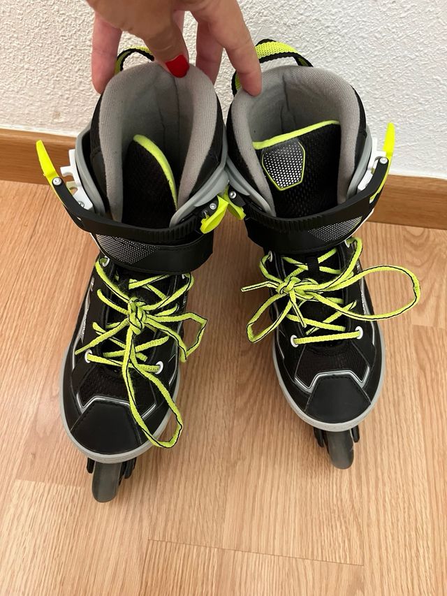 Patines Oxelo Fit3 niño gris