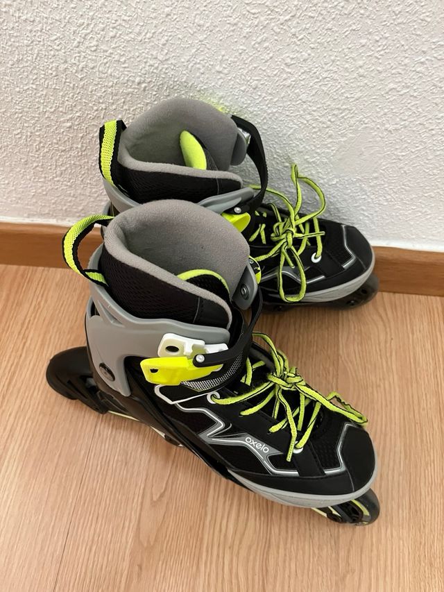 Patines Oxelo Fit3 niño gris