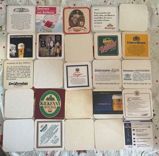100 sottobicchieri da birra