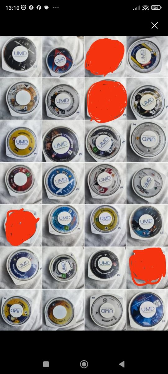 Lote de juegos 
24 Juegos PSP - Variados géneros 