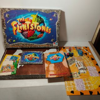 Gioco da tavolo Flinstones anni '90, NON COMPLETO 