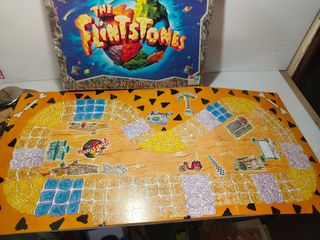 Gioco da tavolo Flinstones anni '90, NON COMPLETO 