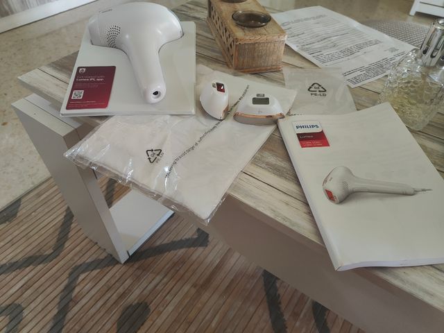 Philips Lumea Advanced IPL con garantía