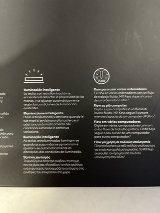Logitech MX Keys - Teclado Inalámbrico iluminado