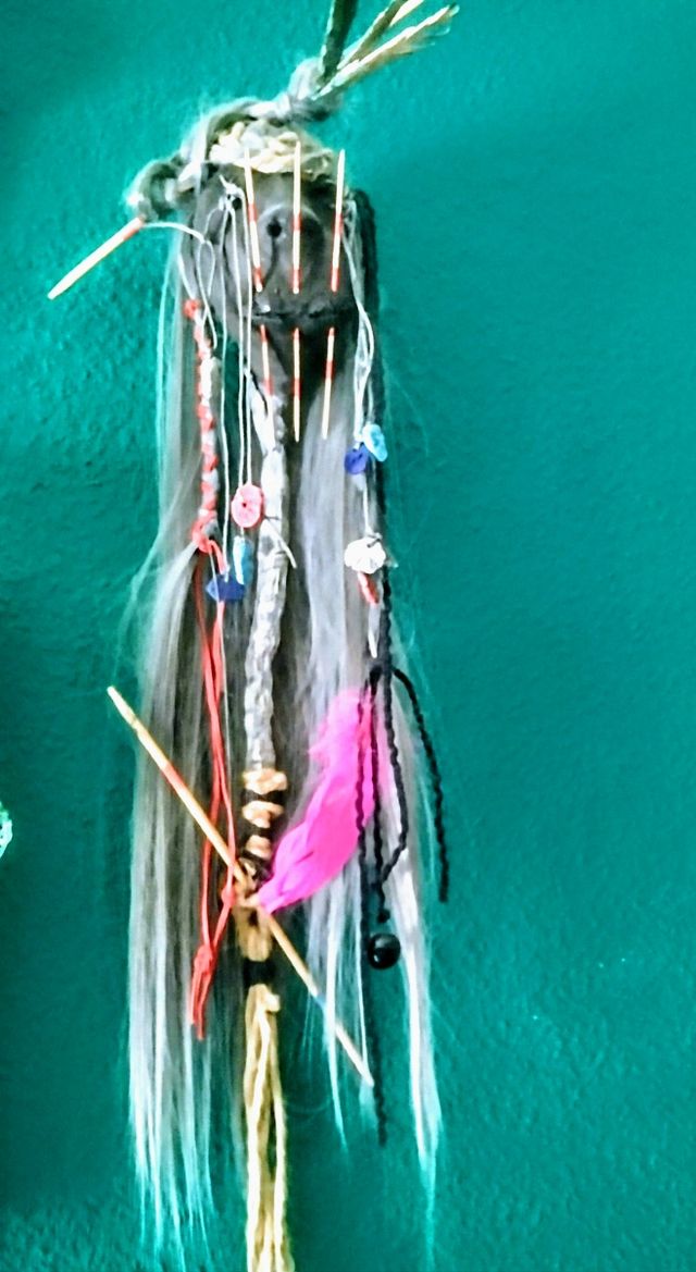 Cabeza reducida imitación 80cm