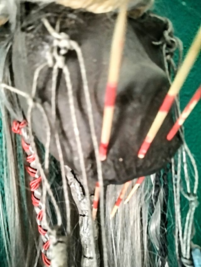 Cabeza reducida imitación 80cm