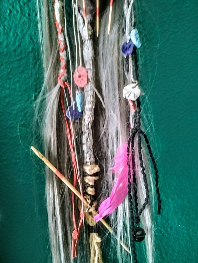 Cabeza reducida imitación 80cm