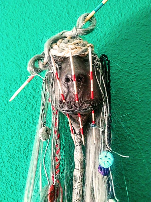 Cabeza reducida imitación 80cm