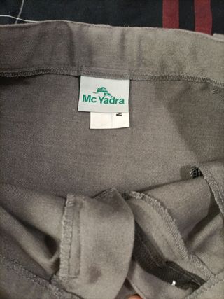Falda gris escolar talla 12