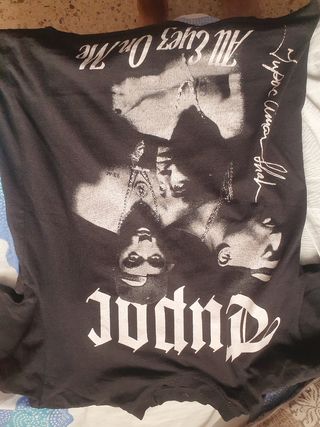 Camiseta tupac negra
