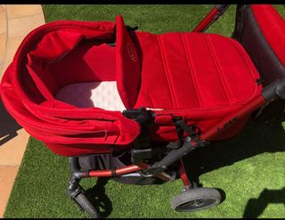 Capazo y/o maxicosi Jane Raider rojo