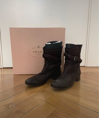Botas Prada Marrón 37