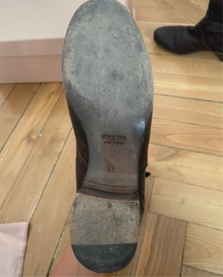 Botas Prada Marrón 37