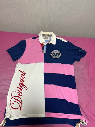 Polo Desigual multicolor hombre