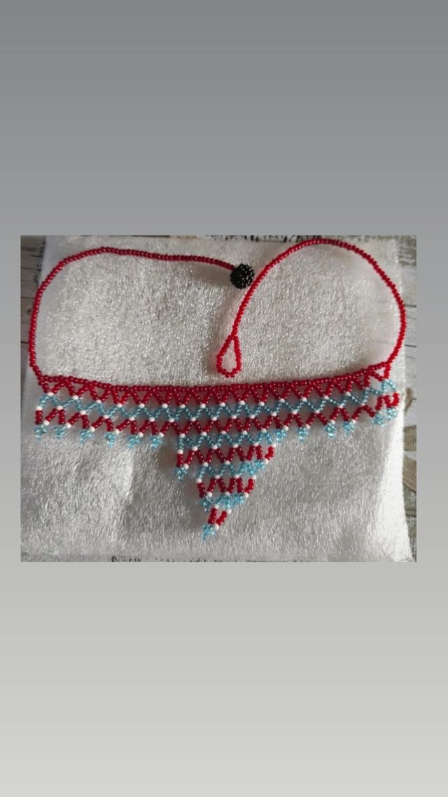 Collana africana fatta a mano