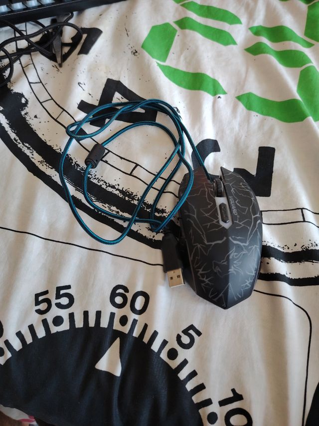 Ratón Vguard gaming - Negro/Azul